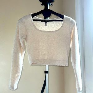 NWOT Kimberly Soft Long Sleeve Crop Top Sweater